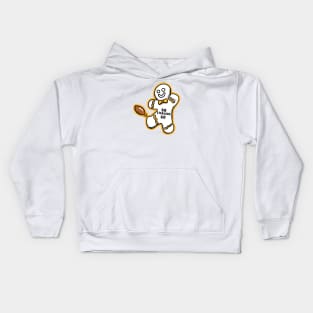 Pittsburgh Steelers Gingerbread Man Kids Hoodie